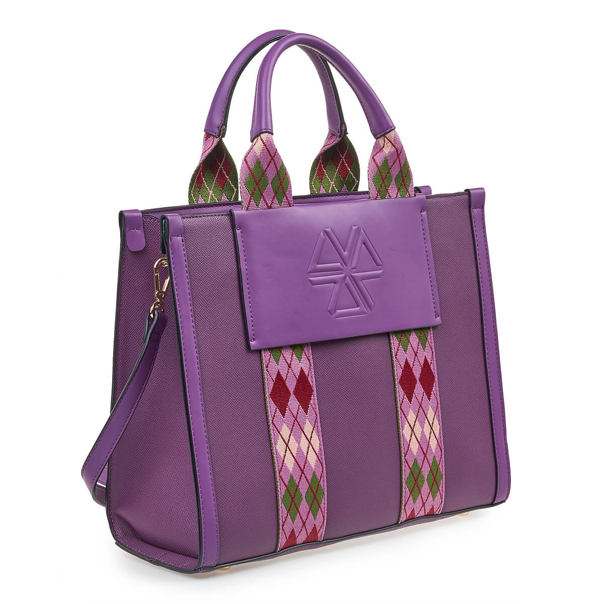 Τσάντα χειρός16-7024 magenta Verde