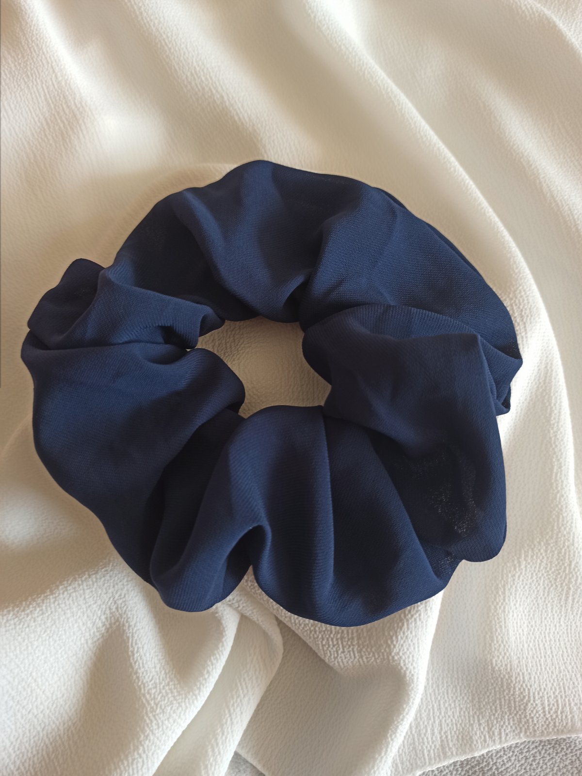 XL scrunchy μπλε
